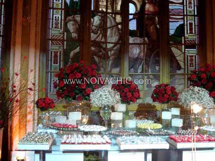Fotos de Decora��o de Casamento - Mesa central