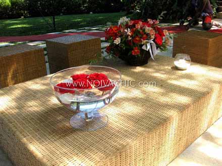 Fotos de mesa de centro para Decora��o de Casamento